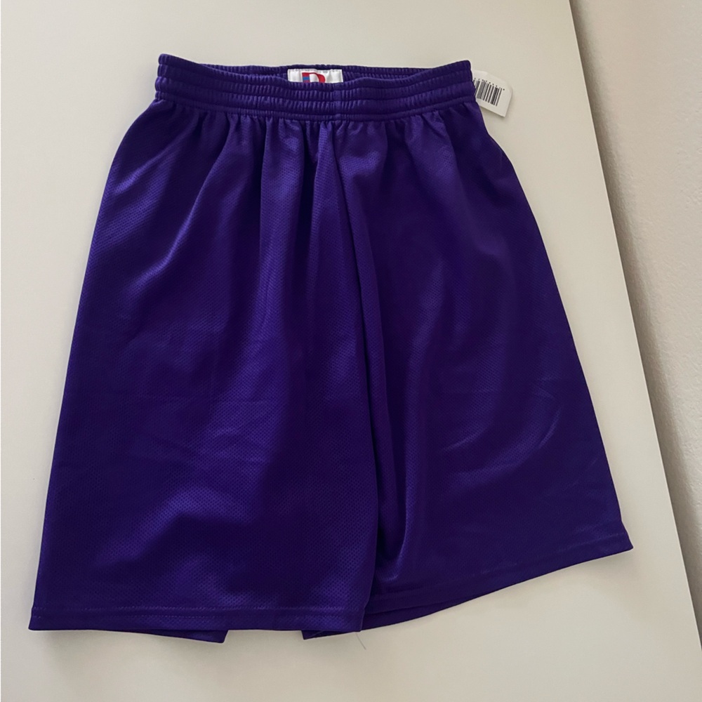 Purple Kids Athletic Shorts